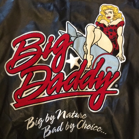 BIG DADDY SPECIAL EDITION 5XL LEATHER JACKET - Picture 6 of 8